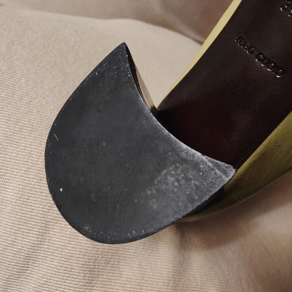 Vintage Prada Square Toe Color block Pumps, Size 39 US 8.5 - Picture 9 of 12